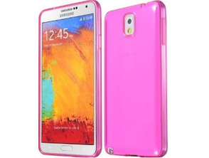 Comprar Rubber Case for Samsung Galaxy Note 3 Rosa Rubber Case for Samsung Galaxy Note 3 Rosa