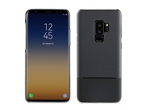 Samsung Galaxy S9 Plus Duplo Pele preto Muvit habitação