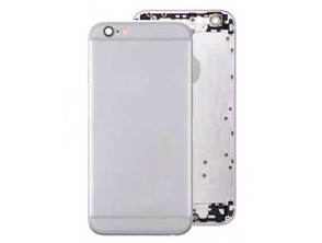 Carcaça Traseira iPhone 6 Silver + Botões Laterais + Bandeja SIM