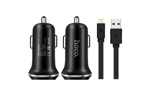 Comprar Carregador de Carro Z1   Cabo Lightning Hoco Carregador de Carro Z1   Cabo Lightning Hoco