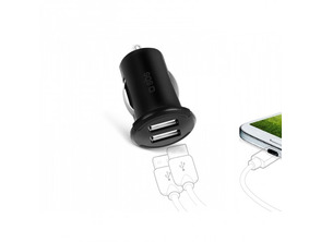 Carregador de carro doble USB 12/24V SBS
