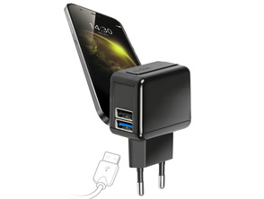Carregador de viagem 2000 mAh con 2 portos USB SBS