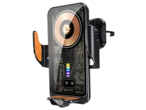 Comprar Carregador Inalámbrico para Coche C11 66W Transparente Preto Carregador Inalámbrico para Coche C11 66W Transparente Preto