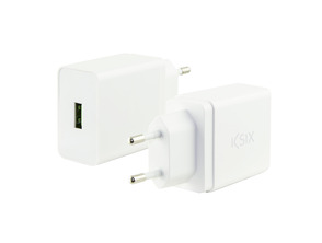 Comprar KSIX QUICKCHARGE USB NETWORK CHARGER 3.0 5V 2.4A, 9V 2A, 12V 1.5A BRANCO KSIX QUICKCHARGE USB NETWORK CHARGER 3.0 5V 2.4A, 9V 2A, 12V 1.5A BRANCO