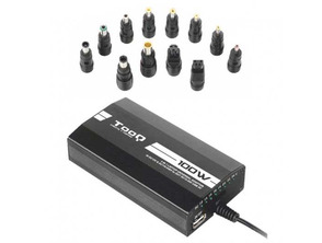 Comprar Carregador universal Tooq tqlc-100bs01m 100w (3 em 1) USB Carregador universal Tooq tqlc-100bs01m 100w (3 em 1) USB