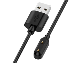 Carregador compatível Preto para Vivo iQOO Watch GT - Marca CROCOCASE