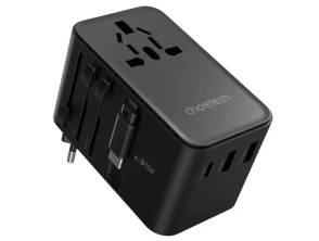 Comprar Adaptador de Viagem Choetech 70W com Cabo USB-C - Carga rápida e segura Adaptador de Viagem Choetech 70W com Cabo USB-C - Carga rápida e segura