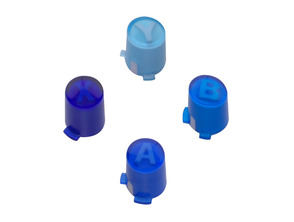 ABXY Button Set for Xbox 360 Controller Aqua Blue