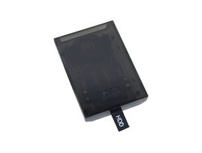 Hard Drive Case for Xbox 360 Slim (Negro transparente)