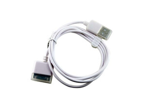 Cable de recarga USB Blanco para iPad/iPhone/iTouch/iPod