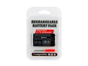 Rechargeable Battery Pack for Nintendo DS + Screwdriver