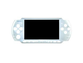 PSP3000 Face Plate Sony Silver