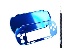Ultra Slim Aluminium Case PSP Slim Azul