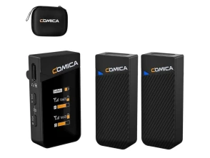 Comprar Micrófono Lavalier Inalámbrico COMICA Vimo C2 de 2 Canais - Controle e Cancelação de Som Micrófono Lavalier Inalámbrico COMICA Vimo C2 de 2 Canais - Controle e Cancelação de Som