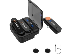 Comprar COMICA Vimo S-M1 Micrófono Lavalier Inalámbrico Negro com Cancelação de Som (Lightning) COMICA Vimo S-M1 Micrófono Lavalier Inalámbrico Negro com Cancelação de Som (Lightning)