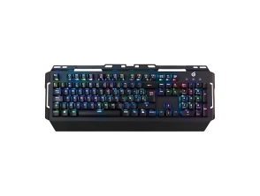 Teclado Gaming Mecânico Conceptronic Kronic01 Retroiluminado RGB USB 8 Teclas programáveis