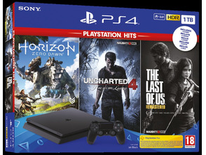 Comprar Console Playstation 4 1 TB   Uncharted 4   Horizon Zero Dawn   The Last of Us Console Playstation 4 1 TB   Uncharted 4   Horizon Zero Dawn   The Last of Us