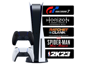 Comprar Consola Playstation 5 1TB + 2 Mandos + 5 Juegos Consola Playstation 5 1TB + 2 Mandos + 5 Juegos