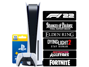 Comprar Consola Playstation 5 + Dualsense + 6 Juegos + Acc + Prepago Consola Playstation 5 + Dualsense + 6 Juegos + Acc + Prepago