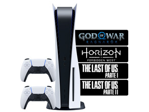 Comprar Consola Playstation 5 + 2 Mandos + 4 Juegos Consola Playstation 5 + 2 Mandos + 4 Juegos