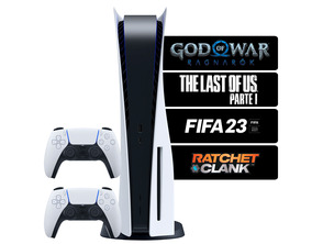 Comprar Consola Playstation 5 + 2 Mandos + 4 Juegos Consola Playstation 5 + 2 Mandos + 4 Juegos