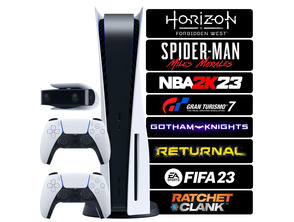 Comprar Consola Playstation 5 + 8 Juegos + Accesorios + Mando Consola Playstation 5 + 8 Juegos + Accesorios + Mando