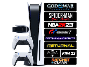Comprar Consola Playstation 5 + 9 Juegos + Accesorios + Mando Consola Playstation 5 + 9 Juegos + Accesorios + Mando