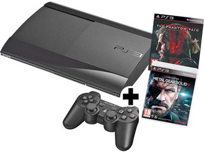 PS3 12GB + engrenagem metal sólido v dor fantasma + chão zero
