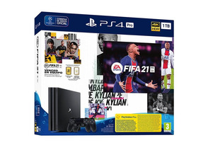 Consola PS4 Pro 1TB + FIFA 21 + 2 Dualshock 4