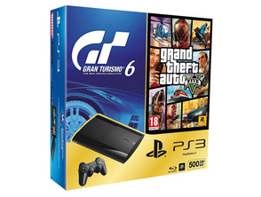 Comprar Consola PS3 500Gb + GT6 + GTA V Consola PS3 500Gb + GT6 + GTA V