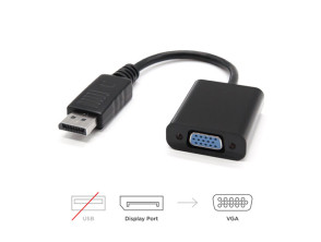 Comprar Conversor DisplayPort a SVGA/H Preto - Nanocable Conversor DisplayPort a SVGA/H Preto - Nanocable