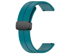 Correia Universal Magnética 22mm Azul para Smartwatch Xiaomi Amazfit Samsung Huawei Realme Ticwatch - CROCOCASE