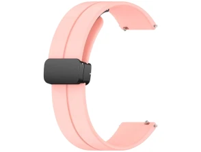 Comprar Correia Universal Feche Magnético 22mm Rosa para Smartwatch Xiaomi Amazfit Samsung Huawei Realme Ticwatch - CROCOCASE Correia Universal Feche Magnético 22mm Rosa para Smartwatch Xiaomi Amazfit Samsung Huawei Realme Ticwatch - CROCOCASE