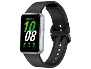 Correia de silicone Samsung Galaxy Fit 3 Preto - Marca CROCOCASE