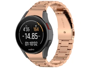 Correia de Metal para Samsung Galaxy Watch 4/5/6 - Dourado Rosa