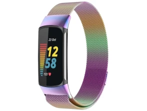 Correa Milanesa Magnética Multicolor Fitbit Charge 5 / Charge 6 - CROCOCASE