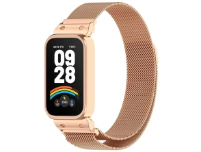 Comprar Correa Milanesa Magnética Xiaomi Mi Smart Band 9 Active / Redmi Smart Band 3 Dourado Rosa Correa Milanesa Magnética Xiaomi Mi Smart Band 9 Active / Redmi Smart Band 3 Dourado Rosa