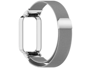 Comprar Correa Milanesa Magnética Xiaomi Mi Smart Band 9 Active / Redmi Smart Band 3 Prata Correa Milanesa Magnética Xiaomi Mi Smart Band 9 Active / Redmi Smart Band 3 Prata