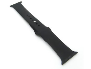 Cinta de Silicona Apple Watch Sport 38mm Preto