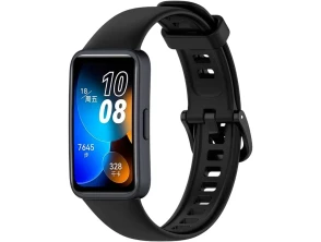 Correia de Silicona Negra Huawei Band 8/9 e Honor Band 9 - Marca CROCOCASE