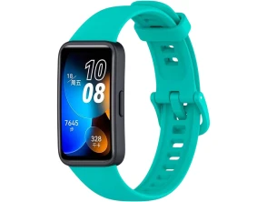 Correia de Silicona Turquesa para Huawei Band 8, Huawei Band 9 e Honor Band 9