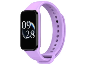 Correia de Silicone Morado para Xiaomi Mi Smart Band 8 Active / Redmi Smart Band 2