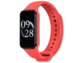 Correa Xiaomi Mi Smart Band 8 Active e Redmi Smart Band 2 Silicona Vermelha - CROCOCASE