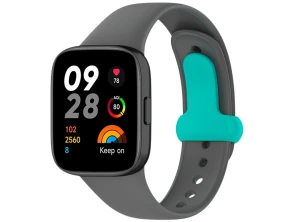 Comprar Correa de Silicona Xiaomi Redmi Watch 3 Sports Gris - CROCOCASE Acessorio Smartwatch e Smartband Correa de Silicona Xiaomi Redmi Watch 3 Sports Gris - CROCOCASE Acessorio Smartwatch e Smartband