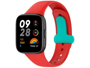 Comprar Correa Xiaomi Redmi Watch 3 Sports Vermelho de Silicona Correa Xiaomi Redmi Watch 3 Sports Vermelho de Silicona