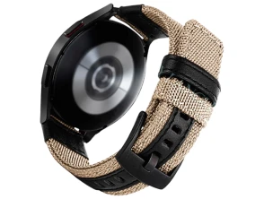 Comprar Correia Universal Nailon Ajustável 22mm Caqui para Smartwatch Xiaomi/Amazfit/Samsung/Huawei/Realme/Ticwatch Correia Universal Nailon Ajustável 22mm Caqui para Smartwatch Xiaomi/Amazfit/Samsung/Huawei/Realme/Ticwatch