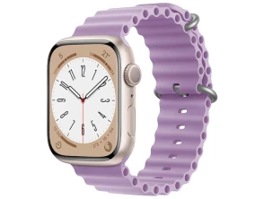Comprar Correa Apple Watch Violeta Wave 38/40/41mm - Marca CROCOCASE Correa Apple Watch Violeta Wave 38/40/41mm - Marca CROCOCASE