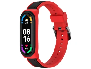 Comprar Xiaomi Mi Smart Band 6 / Mi Band 5 / Amazfit Band 5 Dual Color Negro+Rojo Xiaomi Mi Smart Band 6 / Mi Band 5 / Amazfit Band 5 Dual Color Negro+Rojo