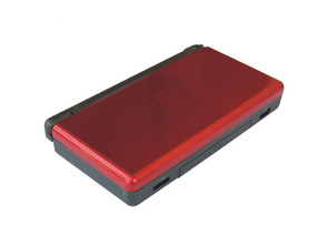 Carcasa DS Lite Crimson Red/Charcoal Black