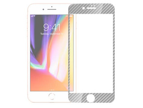 Comprar Cristal Templado Telefone 3D Fibra Garrafa iPhone 7 /iPhone 8 / iPhone SE 2020 Prata Cristal Templado Telefone 3D Fibra Garrafa iPhone 7 /iPhone 8 / iPhone SE 2020 Prata